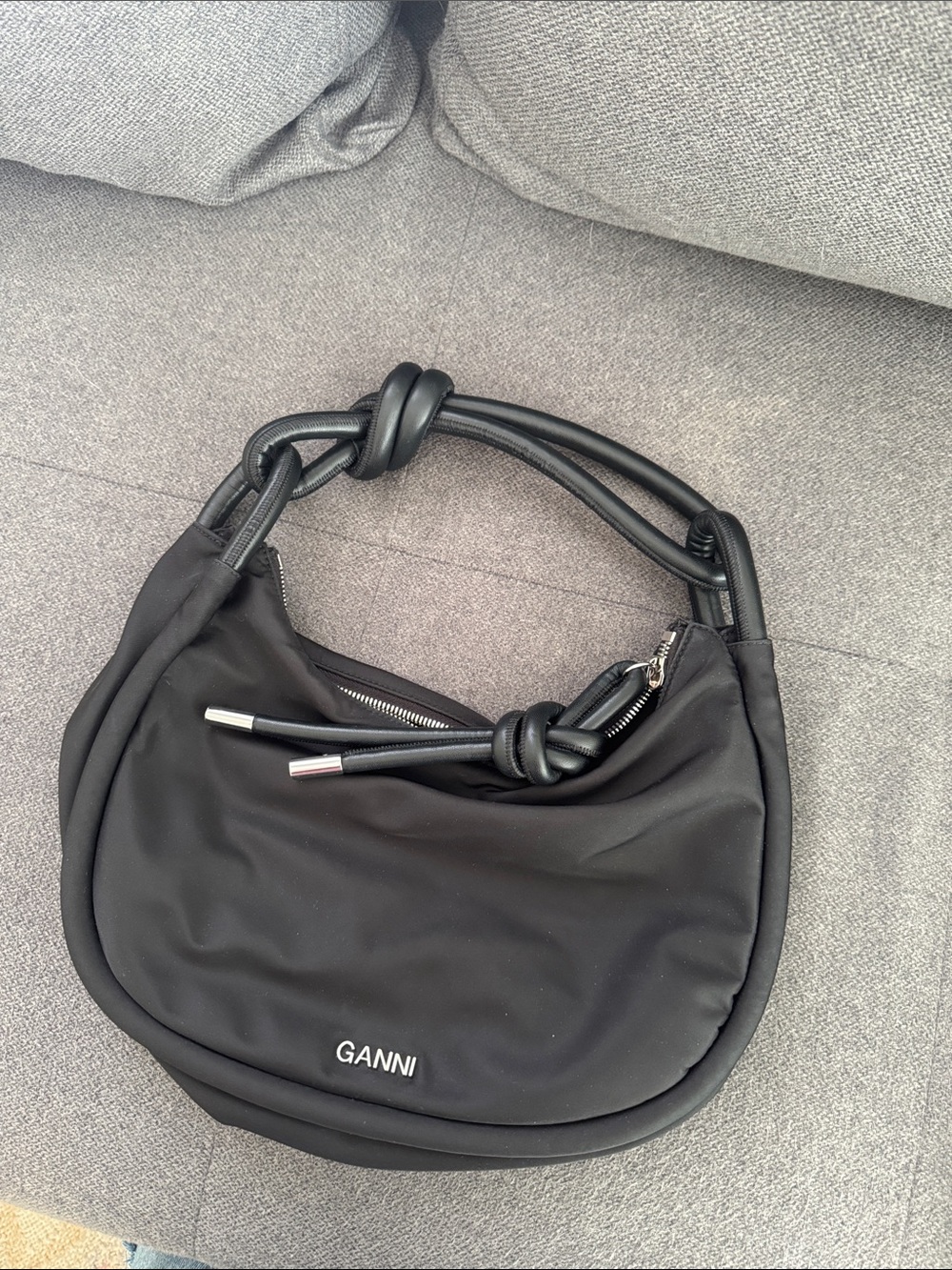GANNI Black Handbag